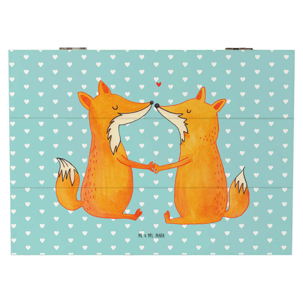 Holzkiste Füchse Liebe Erinnerungsbox, Erinnerungskiste, Kiste, XXL, Truhe, Aufbewahrungsbox, Dekokiste, Geschenkbox, Holzkiste, Geschenkdose, Schatulle, Schatzkiste, Fuchs, Ehemann, Freund, Partner, Ehe, Füchse, Freundin, Liebespaar, Liebe, Verlobte, Ehefrau, Liebesbeweis, Paar, Fox