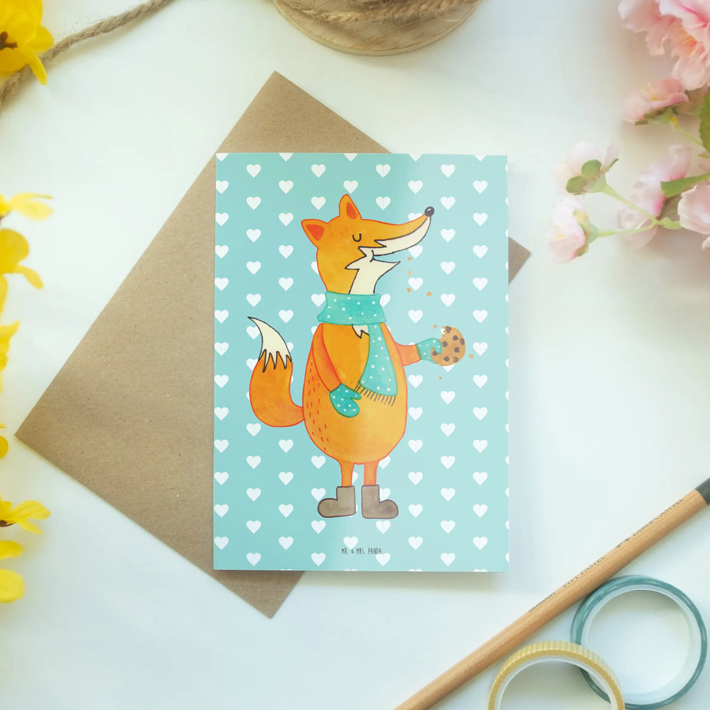 Grußkarte Fuchs Keks spruchkarte, Beileidskarte, hochzeitskarten, vatertagskarte, genesungskarte, firmungskarte, babykarte, valentinstagskarte, Grußkarte, osterkarten, glückwunschkarten, weihnachtskarten, Klappkarte, Glückwunschkarte, Grußkarten, dankeskarten, jubiläumskarte, einladungskarten, kommunionskarte, osterkarte, abiturkarte, neujahrskarte, Motivkarte, Fuchs, Plätzchen, Winter, Küche Deko, Weihnachtszeit, Backen Spruch, Füchse, Liebe, Kekse