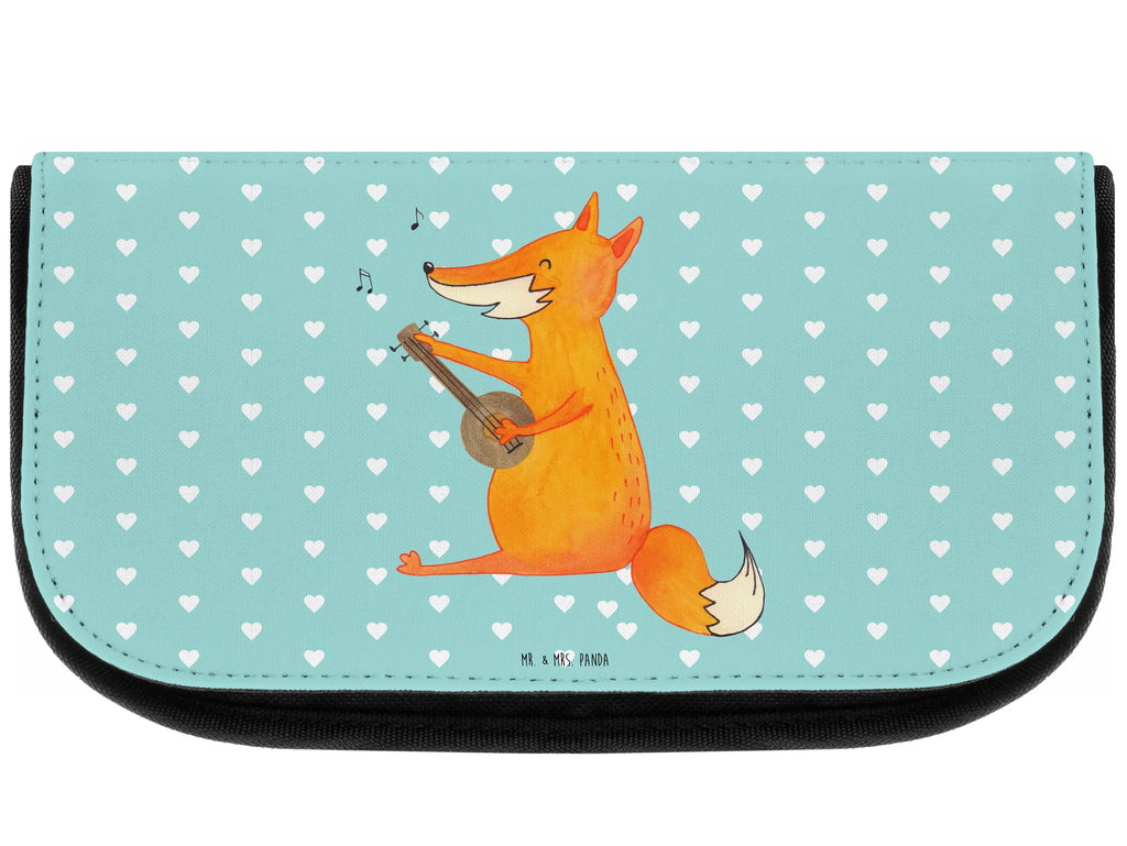 Kosmetyczka Lis gitara beauty tasche, Necessaire, toilettenbeutel, beauty case, reiseschminktasche, Waschbeutel, Schminktäschchen, Schminktasche, zubehörtasche, utensilientasche, hygiene tasche, Waschtasche, Make-Up Bag, Organizer Tasche, Kulturbeutel, kosmetiktäschchen, bad tasche, Beautybag, Reisenecessaires, Schminkbeutel, kosmetik beutel, Beauty Bag, kulturtäschchen, Kulturtasche, kleines Täschchen, Toilettentasche, reise kosmetiktasche, Kosmetiktasche, Fuchs, Geschenk Musiker, Musikerin, Sängerin, Füchse, Gitarre, Musik Spruch, Sänger