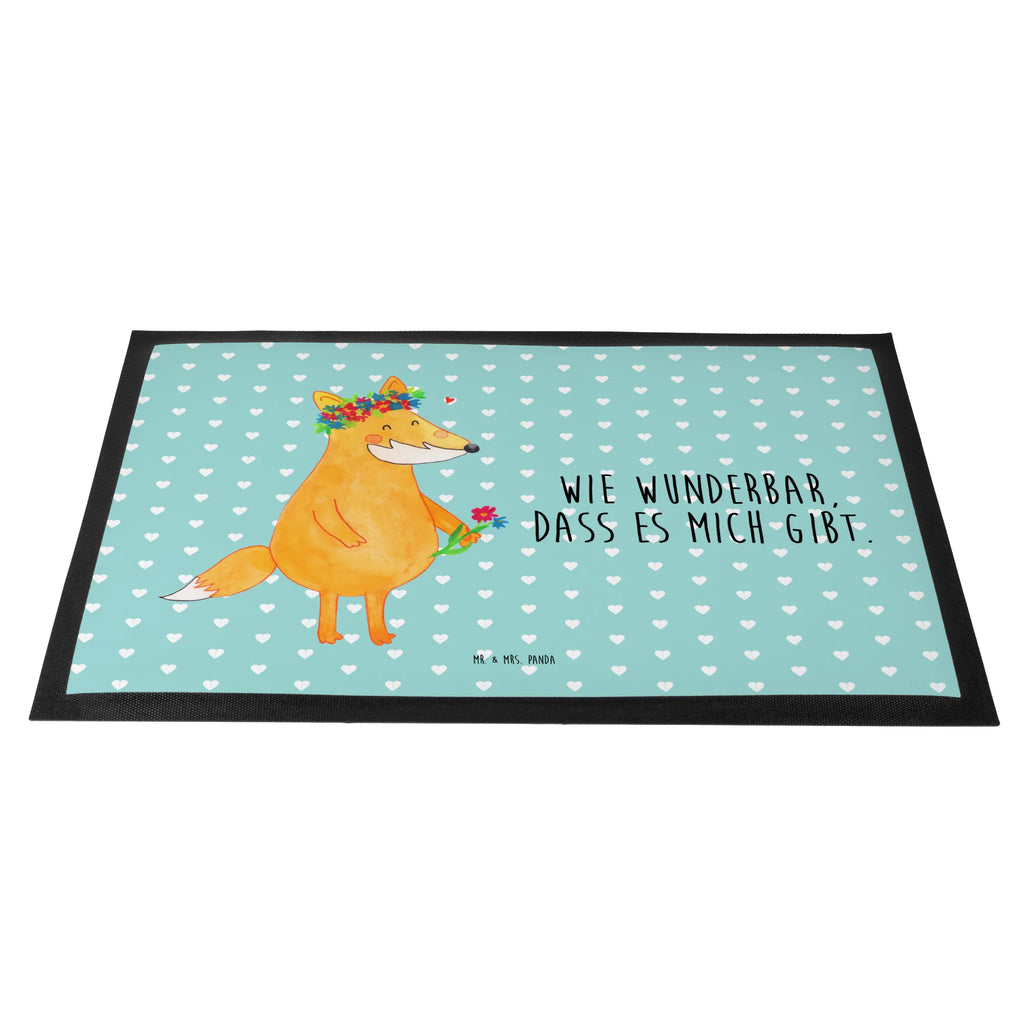 Doormat Fox Flower Gummi-Fußmatte, Abtreter, Fußabtreter, Haustürmatte, fußmatte, Schmutzfangmatte, Eingangsmatte, Abtretmatte, Türmatte, hausmatte, Schuhabstreifer, Schmutzfänger, Türvorleger, Bodenvorleger, Schmutzmatte, Sauberlaufmatte, Vorleger, Fussmatte, abstreifer, Outdoor-Matte, Gummimatte, Eingangsteppich, Schmutzfangteppich, flurmatte, teppichmatte, Fußabstreifer, außenmatte, matte haustür, bodenmatte, Fuchs, Freundinnen, Liebe, Fuchsmädchen, Freundin, Füchse, Blume, Blumen, Fox, Ich, Selbstliebe, Blumenmädchen, Liebesbeweis, Motivation, Mich, Freude