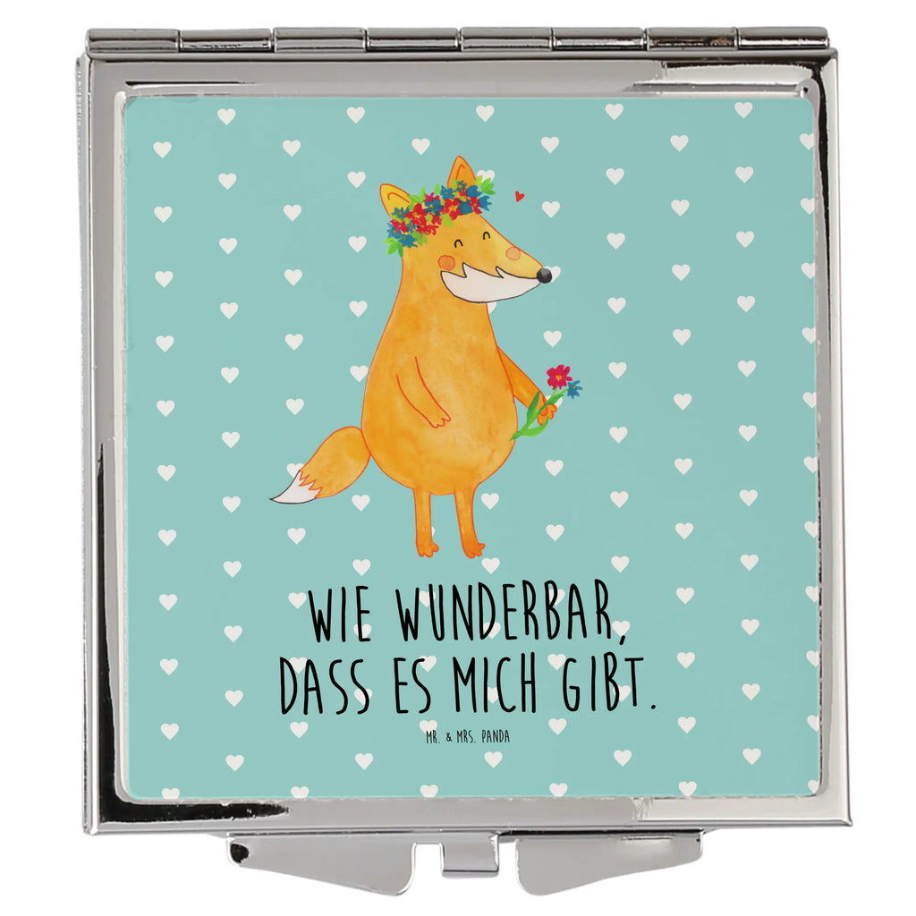 Handbag mirror Fox Flower Handspiegel Geschenkidee, Silber, Spiegel Für Handtasche, Handspiegel Für Damen, Schminkspiegel To Go, Reise Spiegel, Spiegel Für Unterwegs, Design Taschenspiegel, Klappspiegel, Vintage Kompaktspiegel, Schminkspiegel Kompakt, Klappbarer Taschenspiegel, Handspiegel Zum Mitnehmen, Spiegel Für Make-Up Tasche, Handspiegel Mit Hülle, Spiegel Für Schminktasche, Kosmetikspiegel Klein, Runder Taschenspiegel, Klappbarer Handspiegel, Taschenspiegel, Quadratischer Handspiegel, Deko Handspiegel, Kompaktspiegel, Mini Spiegel, Handtaschenspiegel, Taschen-Kosmetikspiegel, Tragbarer Spiegel, Fuchs, Mich, Liebe, Füchse, Fox, Selbstliebe, Blume, Blumenmädchen, Blumen, Freundin, Liebesbeweis, Fuchsmädchen, Freundinnen, Freude, Motivation, Ich
