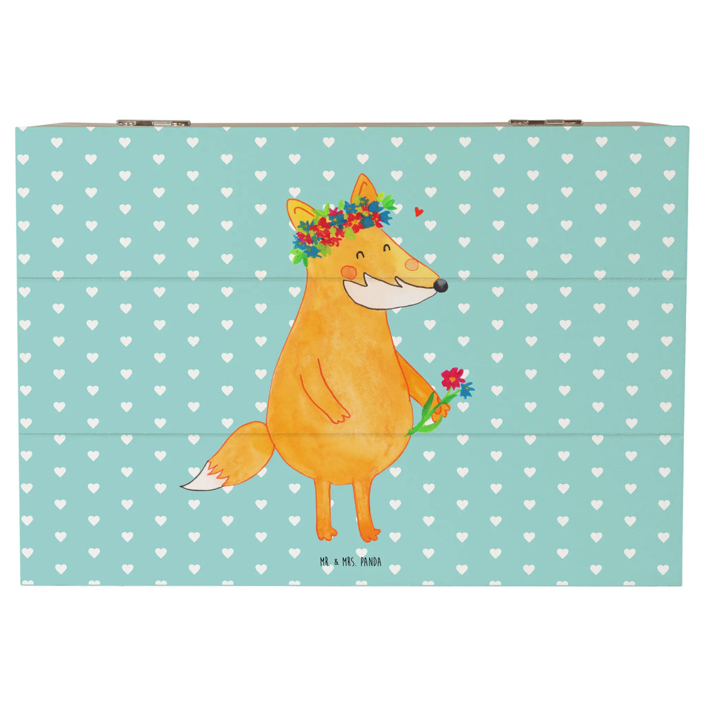 Wooden chest Fox Flower Truhe, Schatulle, Geschenkdose, Kiste, Erinnerungsbox, Erinnerungskiste, Schatzkiste, XXL, Aufbewahrungsbox, Geschenkbox, Holzkiste, Dekokiste, Fuchs, Blumenmädchen, Freundinnen, Liebesbeweis, mich, Freundin, Blumen, Fox, ich, Liebe, Freude, Fuchsmädchen, Blume, Selbstliebe, Füchse, Motivation