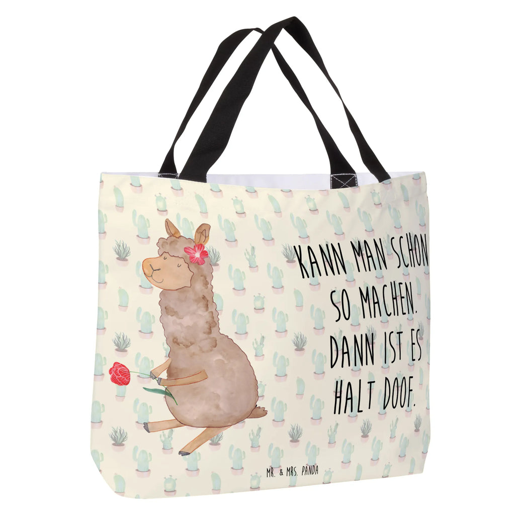 Shopper Alpaka Blume Schultasche, Beutel, Tragebeutel, Shopper, Strandtasche, Einkaufstasche, Schulbeutel, Einkaufsbeutel, Alltagstasche, Freizeittasche, Tasche, Alpaka, Lama, Alpaka Dekor, Alpaka Dekoration, Alpaka Spruch, Lamas, Alpaka Witz, Alpaka Zitat, Motiv Alpaka, Alpaka Geschenk, Blume