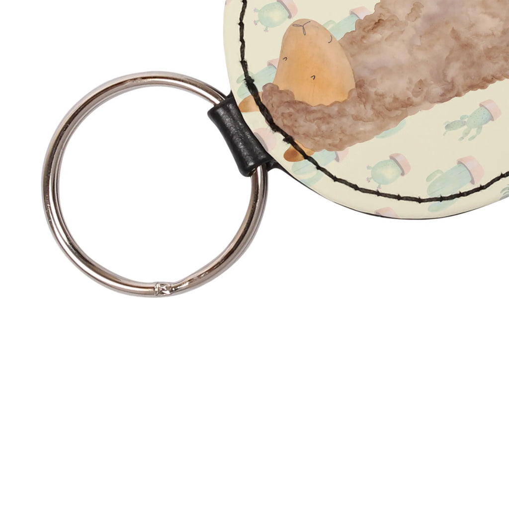 Round key ring alpaca banner lucky charm, bag pendant, pendant, keychain, key ring, alpaca, llama, pako, camel, Peru, animal, favourite animal, llamas, alpacas, love, Alpaca