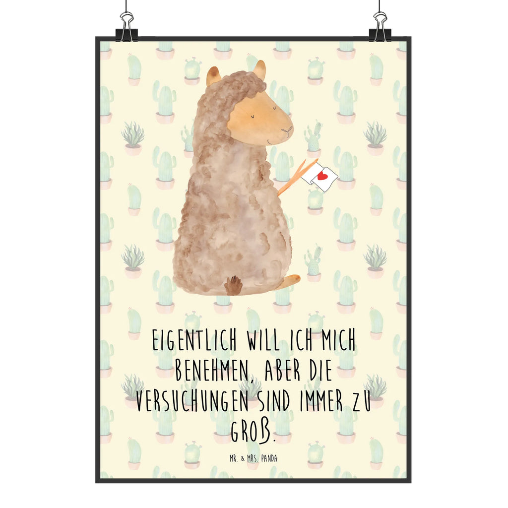 Poster Alpaka Fahne Bild, Wandposter, Wanddekoration, wanddruck, kunstdruck poster, Poster, Posterdruck, kunstposter, Kunstdruck, Deko Bild, Wandschmuck, Wanddeko Bild, grafikposter, wanddeko, Plakat, Mr. & Mrs. Panda Poster, kunst für die wand, Wandbild, wandkunst, Bild für Wand, Designposter, drucke, Lama, Alpaka, Liebe, Alpakas, Lamas