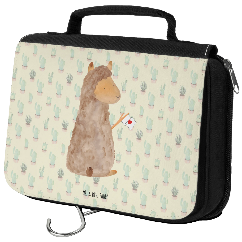 Wash bag alpaca banner Wash bag, To hang up, Cosmetic bag, Gentlemen, Toilet bag, Ladies, alpaca, llama, pako, camel, Peru, animal, favourite animal, alpacas, love, Alpaca, llamas