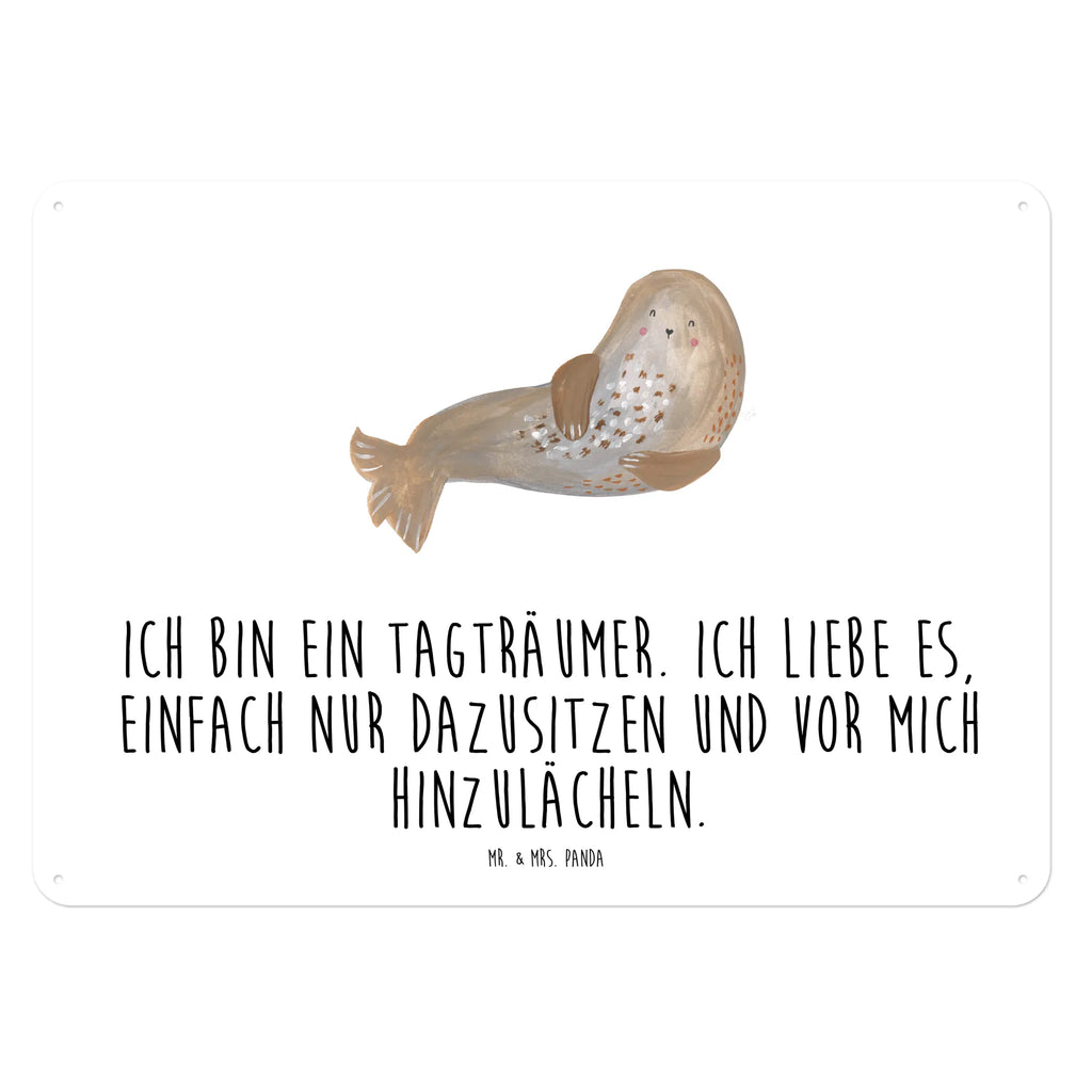 Tin sign seal Laugh Blechschild Für Männer, Blechschild Küche, Wandschild Metall, Blechschild Zum Aufhängen, Blechschild Für Frauen, Türschild Metall, Dekoschild Metall, Blechschild Groß, Blechschild, Blechschild Büro, Tiere, Gute Laune, Tiermotive, Lustige Sprüche, Robben, Seehund, Ostsee, Meerestier, Nordsee, Robbe, Strand