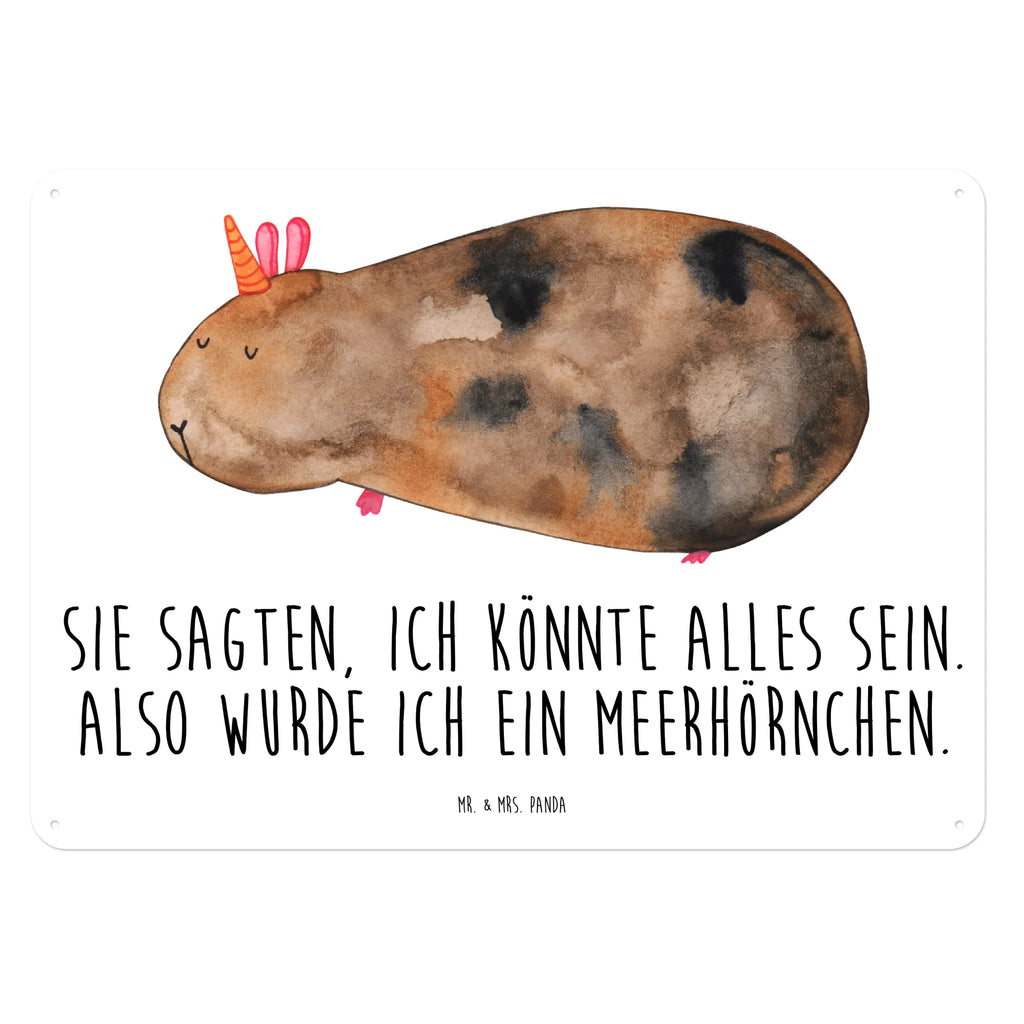 Blechschild Einhorn Meerschweinchen Wandschild Metall, Blechschild Für Männer, Blechschild Für Frauen, Dekoschild Metall, Blechschild Zum Aufhängen, Blechschild Groß, Blechschild Küche, Blechschild Büro, Türschild Metall, Blechschild, Unicorn, Einhorn, Einhörner, Einhorn Deko, Meericorn, Meerhörnchen, Meerschweinchen, Meerschwein