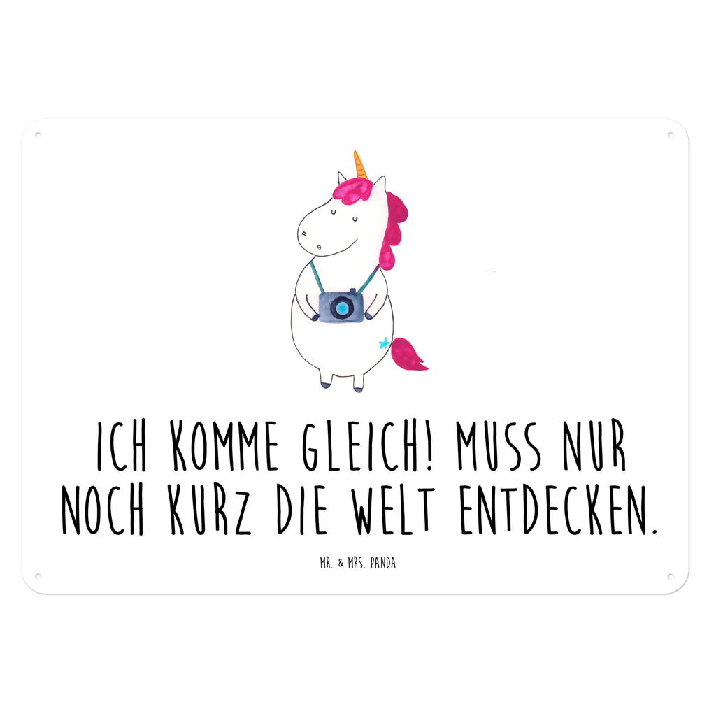 Tin sign unicorn photographer Blechschild Küche, Wandschild Metall, Blechschild Büro, Blechschild Für Männer, Dekoschild Metall, Türschild Metall, Blechschild Zum Aufhängen, Blechschild Groß, Blechschild Für Frauen, Blechschild, Unicorn, Einhorn, Einhörner, Einhorn Deko, Tourist, Fotografie, Weltenbummler, Kurztrip, Reise, Kamera, Städtereise, Weltreise, Fotograf, Reisen, Urlaub