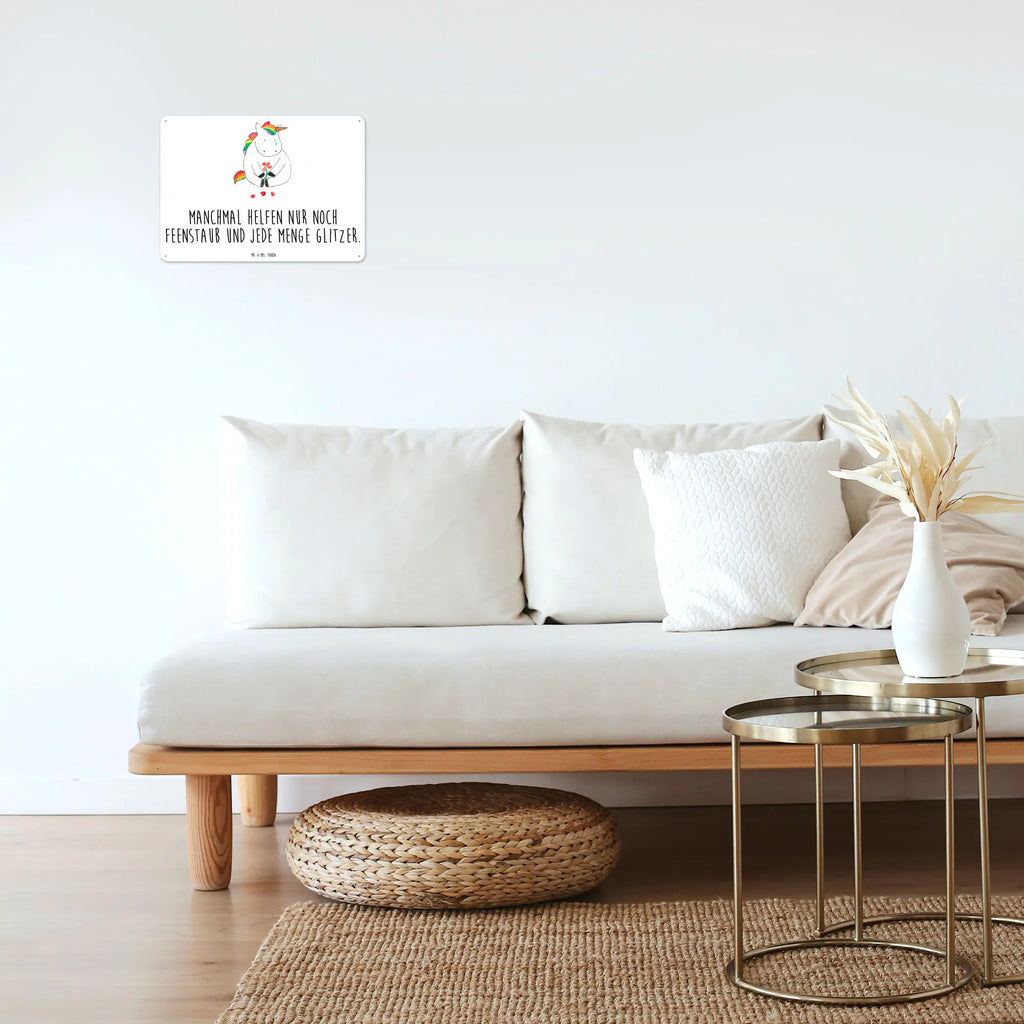 Blechschild Einhorn Traurig Türschild Metall, Blechschild Groß, Blechschild Küche, Dekoschild Metall, Blechschild Für Frauen, Blechschild Zum Aufhängen, Blechschild Für Männer, Blechschild, Wandschild Metall, Blechschild Büro, Unicorn, Einhorn, Einhörner, Einhorn Deko, Blume, Trösten. Freundschaft, Liebe, Freunde, Glitzer, Grußkarte, Trauer