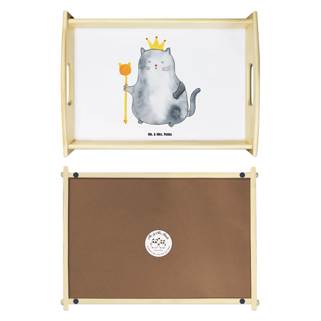 Serviertablett Katze König Dekotablett, Serviertablett, Küchentablett, Holztablett, Frühstückstablett, Tablett, Katze, Katzenmotiv, Katzenfan, Katzendeko, Katzenfreund, Katzenliebhaber, Katzenprodukte, Katzenartikel, Katzenaccessoires, Katzensouvenirs, Katzenliebhaberprodukte, Katzenmotive, Kater, Haustier, Mietze, Katzenhalter, erste eigenen Wohnung, Wohnung, Katzenbesitzerin, Mietzhaus, Familie, Umzug, Queen, Katzen, Einzug, Königin, König, Cats, Cat