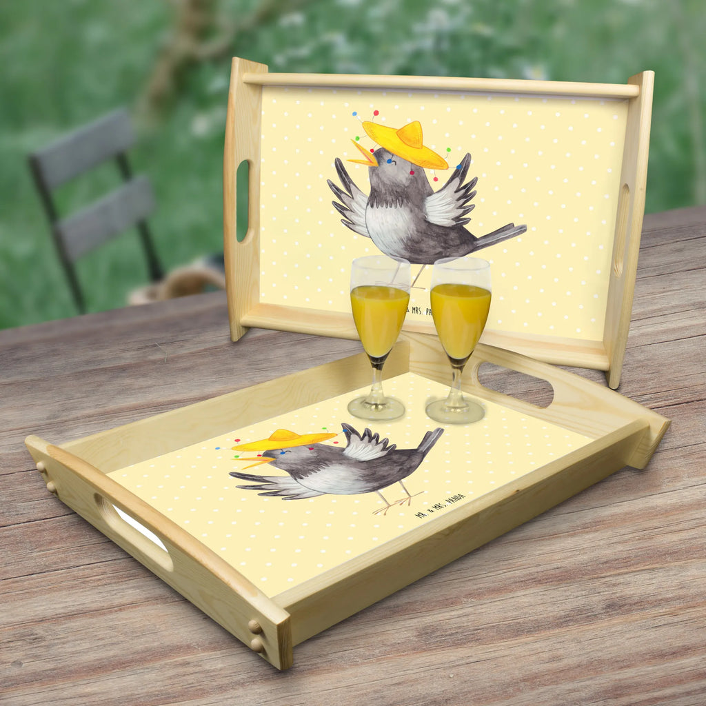 Taca serwisowa kruk Sombrero Tablett, Küchentablett, ablagetablett, getränketablett, tablett für essen, echtholz tablett, couchtablett, kaffeetablett, Servier Tablett, Serviertablett, essenstablett, sofatablett, tablett für getränke, teetablett, tablett zum servieren, holz serviertablett, tablett holz, serviertablett aus holz, Frühstückstablett, tablett für bett, betttablett, tragetablett, Holztablett, tablett aus holz, bett tablett, serviertablett holz, Lustige Sprüche, Tiere, Tiermotive, Gute Laune, Vogel, Fröhlich sein, Glück Spruch, Froh, Motivation, Rabe, Elster, Spruch Positiv, glücklich sein, Vögel