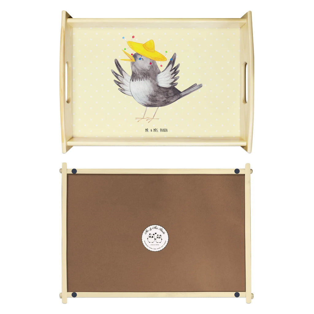 Taca serwisowa kruk Sombrero Tablett, Küchentablett, ablagetablett, getränketablett, tablett für essen, echtholz tablett, couchtablett, kaffeetablett, Servier Tablett, Serviertablett, essenstablett, sofatablett, tablett für getränke, teetablett, tablett zum servieren, holz serviertablett, tablett holz, serviertablett aus holz, Frühstückstablett, tablett für bett, betttablett, tragetablett, Holztablett, tablett aus holz, bett tablett, serviertablett holz, Lustige Sprüche, Tiere, Tiermotive, Gute Laune, Vogel, Fröhlich sein, Glück Spruch, Froh, Motivation, Rabe, Elster, Spruch Positiv, glücklich sein, Vögel