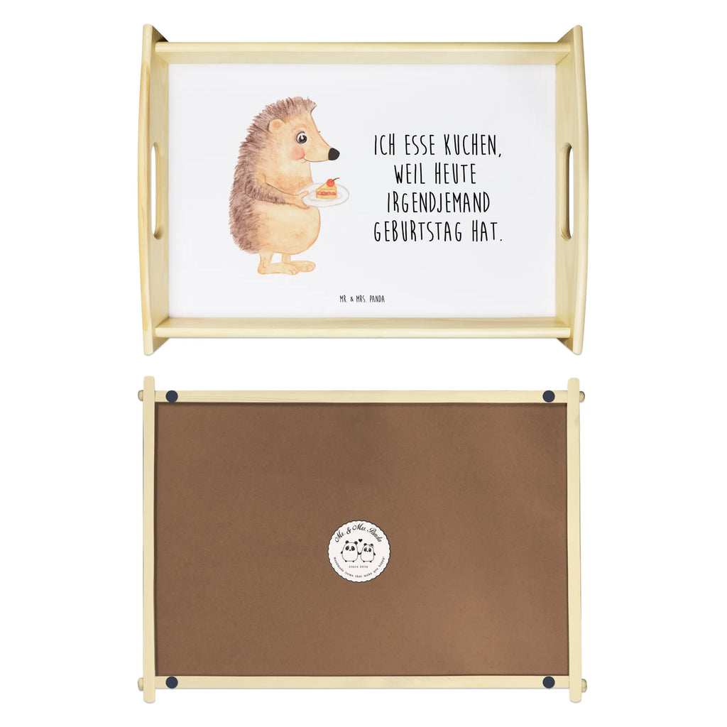 Serving tray Hedgehog piece of cake wooden tray, tray, breakfast tray, kitchen tray, serving tray, small animals, cute, funny, cute animal motives, hand drawn, small world, funny sayings, good mood, happy, gifts, gift ideas, special gifts, animal lover, card, cake, hedgehog, invitation party, bake cake, baking gift, birthday cake, food saying
