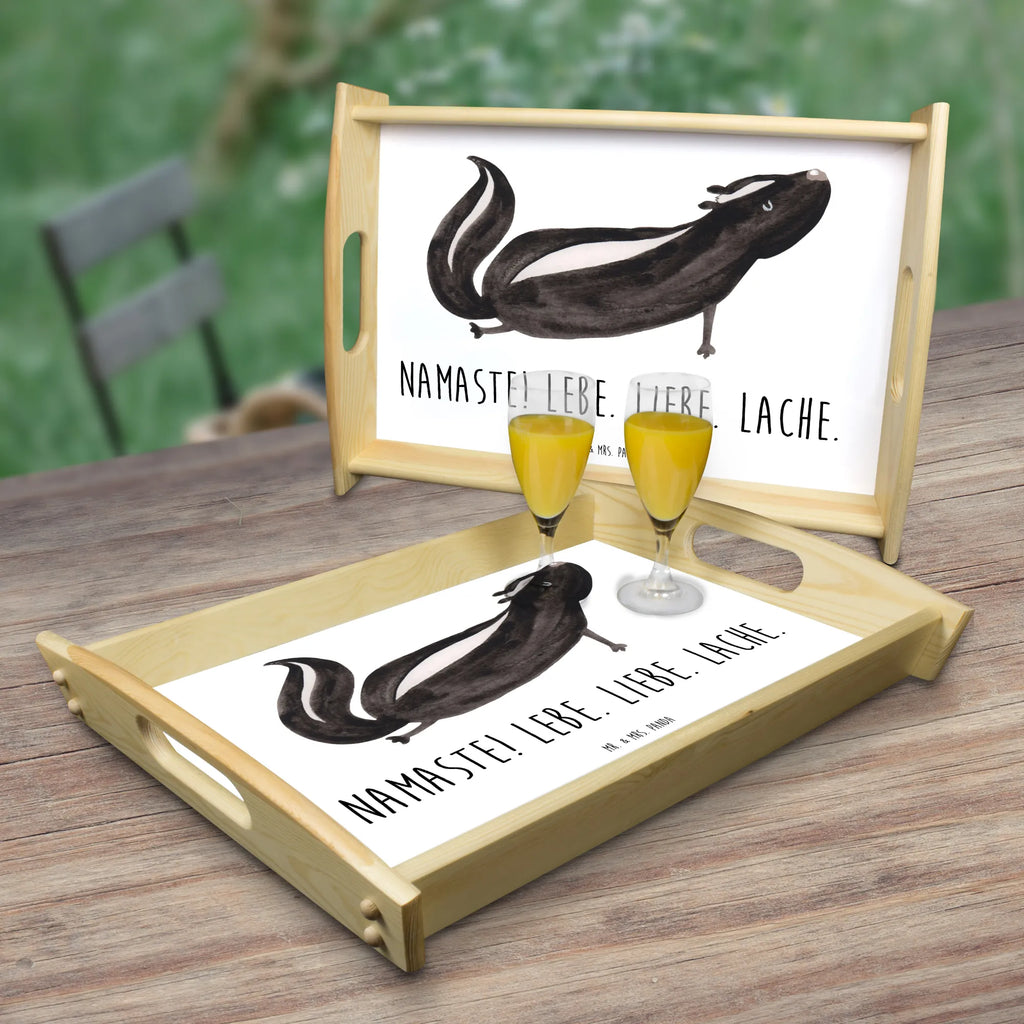 Serviertablett Stinktier Yoga teetablett, tablett zum servieren, couchtablett, betttablett, Holztablett, Frühstückstablett, essenstablett, sofatablett, kaffeetablett, tablett aus holz, ablagetablett, serviertablett holz, Servier Tablett, tablett holz, echtholz tablett, tablett für getränke, tragetablett, Tablett, getränketablett, holz serviertablett, bett tablett, tablett für essen, Küchentablett, Serviertablett, serviertablett aus holz, tablett für bett, Skunk, Stinktier, Lache, Lebe, Yoga, Stinki, Liebe, Raubtier, Namaste, Wildtier, Stinker