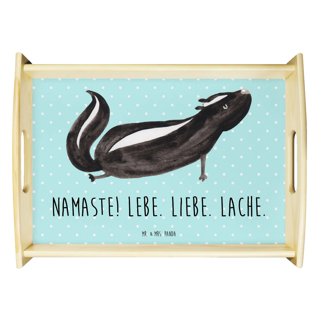 Serviertablett Stinktier Yoga teetablett, tablett zum servieren, couchtablett, betttablett, Holztablett, Frühstückstablett, essenstablett, sofatablett, kaffeetablett, tablett aus holz, ablagetablett, serviertablett holz, Servier Tablett, tablett holz, echtholz tablett, tablett für getränke, tragetablett, Tablett, getränketablett, holz serviertablett, bett tablett, tablett für essen, Küchentablett, Serviertablett, serviertablett aus holz, tablett für bett, Skunk, Stinktier, Lache, Lebe, Yoga, Stinki, Liebe, Raubtier, Namaste, Wildtier, Stinker