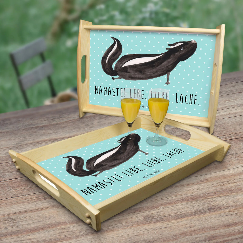 Serviertablett Stinktier Yoga teetablett, tablett zum servieren, couchtablett, betttablett, Holztablett, Frühstückstablett, essenstablett, sofatablett, kaffeetablett, tablett aus holz, ablagetablett, serviertablett holz, Servier Tablett, tablett holz, echtholz tablett, tablett für getränke, tragetablett, Tablett, getränketablett, holz serviertablett, bett tablett, tablett für essen, Küchentablett, Serviertablett, serviertablett aus holz, tablett für bett, Skunk, Stinktier, Lache, Lebe, Yoga, Stinki, Liebe, Raubtier, Namaste, Wildtier, Stinker