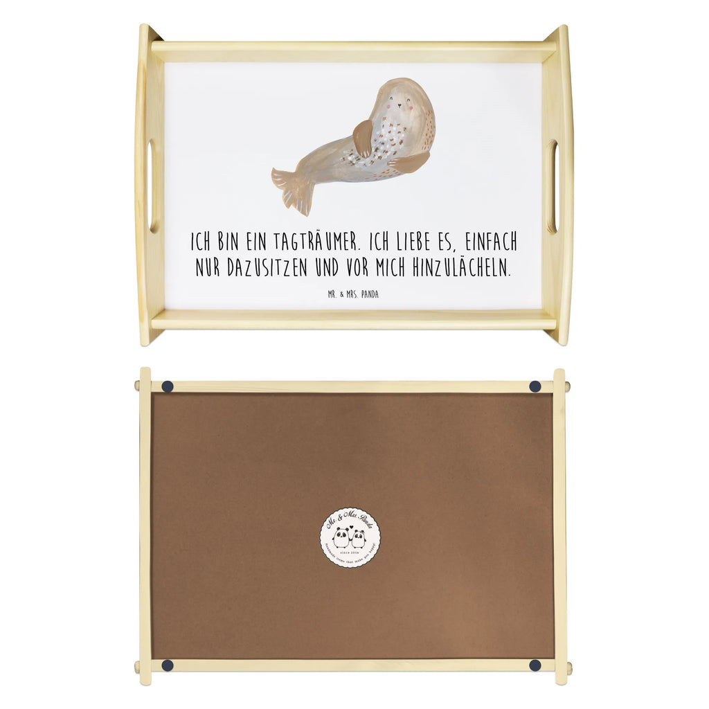 Serving tray seal Laugh tray, breakfast tray, wooden tray, kitchen tray, serving tray, small animals, cute, funny, cute animal motives, hand drawn, small world, funny sayings, good mood, happy, gifts, gift ideas, special gifts, animal lover, card, Beach, Seals, Seal, Baltic Sea, Sea animal, North Sea