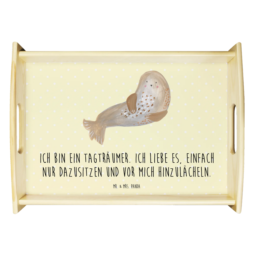 Serving tray seal Laugh tray, breakfast tray, wooden tray, kitchen tray, serving tray, small animals, cute, funny, cute animal motives, hand drawn, small world, funny sayings, good mood, happy, gifts, gift ideas, special gifts, animal lover, card, Beach, Seals, Seal, Baltic Sea, Sea animal, North Sea