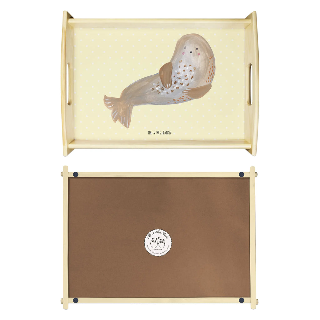 Serving tray seal Laugh tray, breakfast tray, wooden tray, kitchen tray, serving tray, small animals, cute, funny, cute animal motives, hand drawn, small world, funny sayings, good mood, happy, gifts, gift ideas, special gifts, animal lover, card, Beach, Seals, Seal, Baltic Sea, Sea animal, North Sea