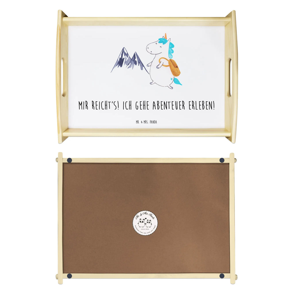 Serving tray unicorn climber Tablett, Küchentablett, Holztablett, Frühstückstablett, Serviertablett, Dekotablett, Einhorn, Einhörner, Einhorn Deko, Unicorn, Berge, Abenteuer, Weltenbummler, Bergsteiger, Entdecker, Reisen, Abenteurer, Urlaub, Weltreise