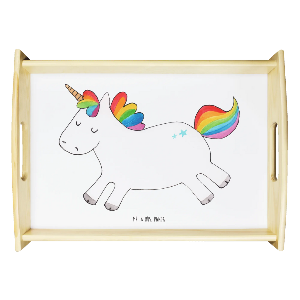Serving tray unicorn happy Dekotablett, Frühstückstablett, Tablett, Serviertablett, Holztablett, Küchentablett, Einhorn, Einhörner, Einhorn Deko, Unicorn, Spaß, fröhlich, witzig, Lebensfreude, Lächeln, spannend, glücklich, Lachen, Freude