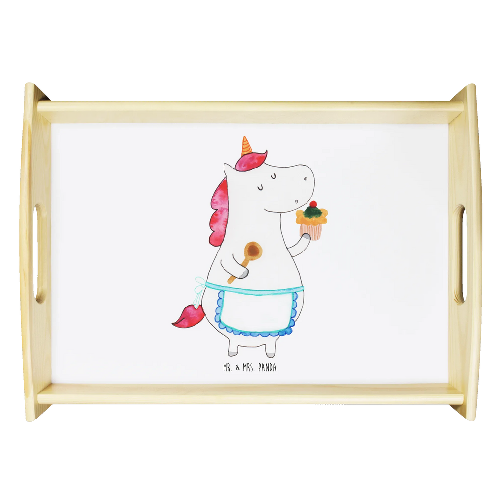 Serviertablett Einhorn Küchenfee Holztablett, Frühstückstablett, Tablett, Küchentablett, Dekotablett, Serviertablett, Einhorn, Einhörner, Einhorn Deko, Unicorn, Träumer, träumen, backen, Hobbykoch, Kuchen, Muffin, Koch, Motivation, Bäckerin, Torte