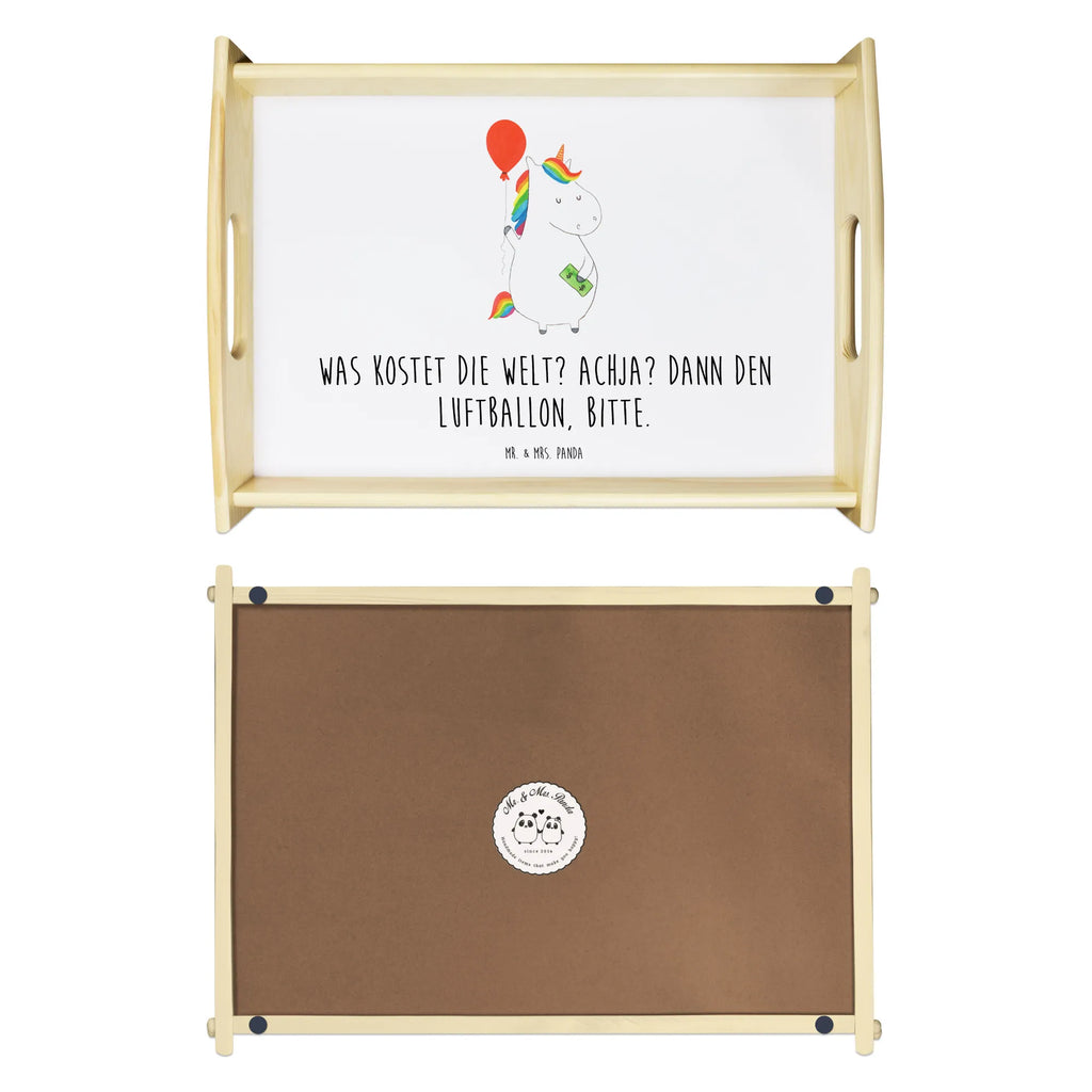 Serving tray unicorn balloon serving tray, tray, wooden tray, breakfast tray, kitchen tray, unicorn, unicorns, funny, joy, money, saying, balloon, lifelong, fun, girlfriend, gift