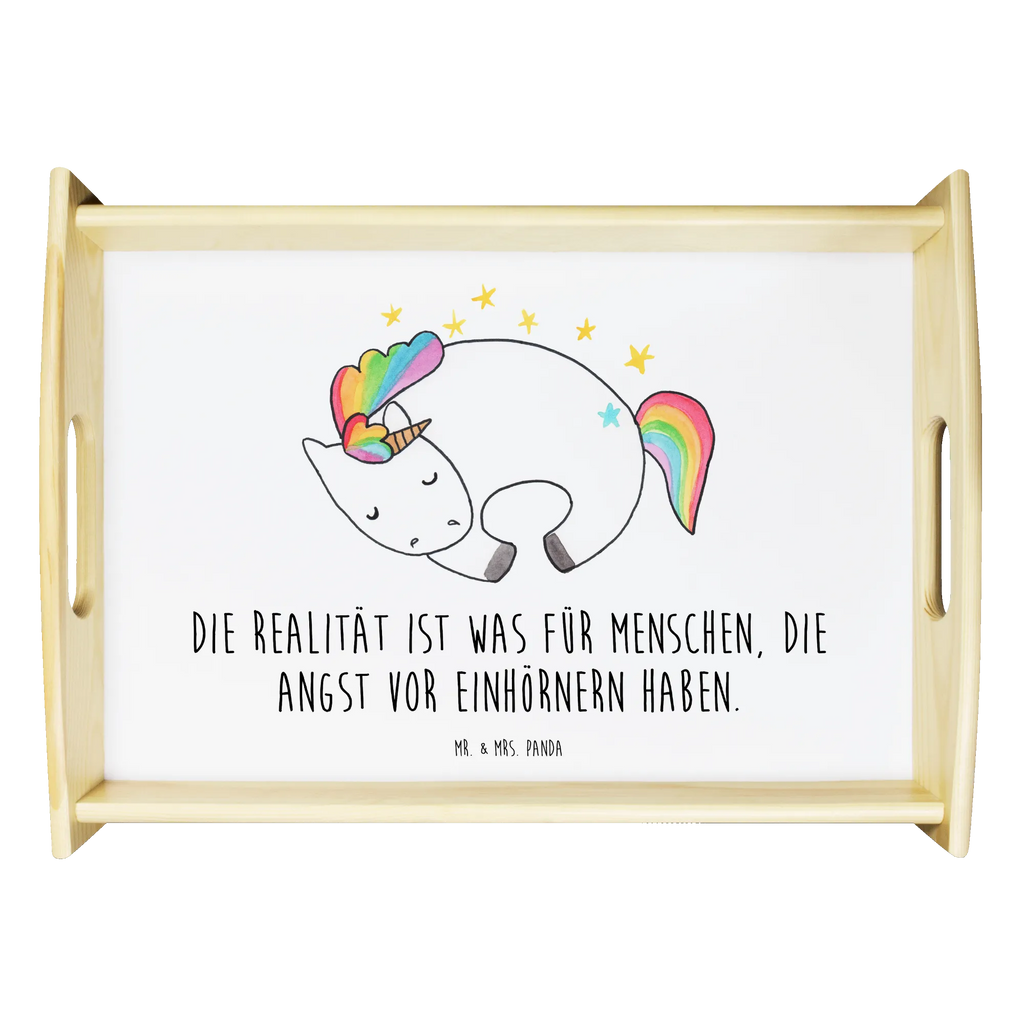 Serving tray unicorn Night Holztablett, Serviertablett, Frühstückstablett, Dekotablett, Küchentablett, Tablett, Einhorn, Einhörner, Einhorn Deko, Unicorn, Freundin, unicorn, Realität, Geschenk, Traum, Ruhe, Menschen, Träume