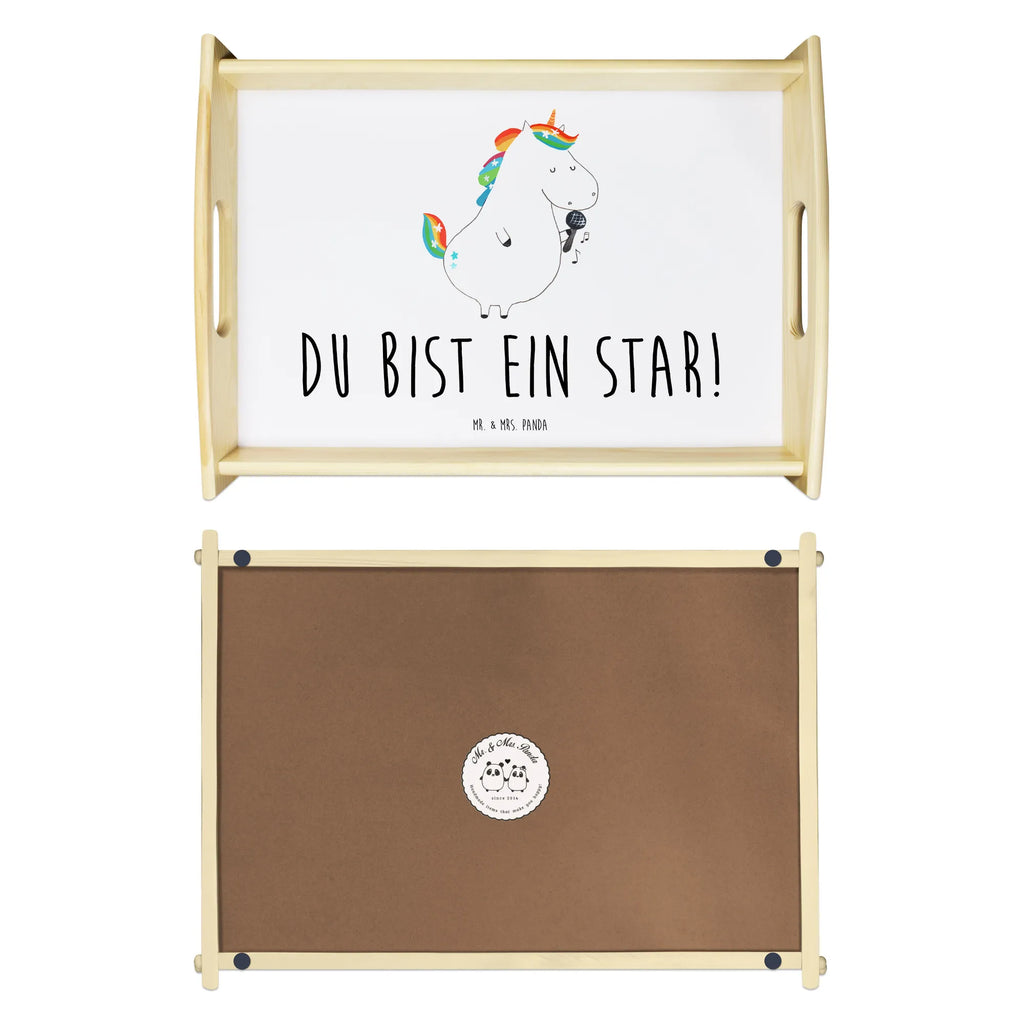 Serving tray unicorn Singer Holztablett, Serviertablett, Küchentablett, Tablett, Frühstückstablett, Dekotablett, Einhorn, Einhörner, Einhorn Deko, Unicorn, Sängerin, Fest, Geburtstag, Feier, Disco, Glitzer, Freundin, Konfetti, Party, Sänger
