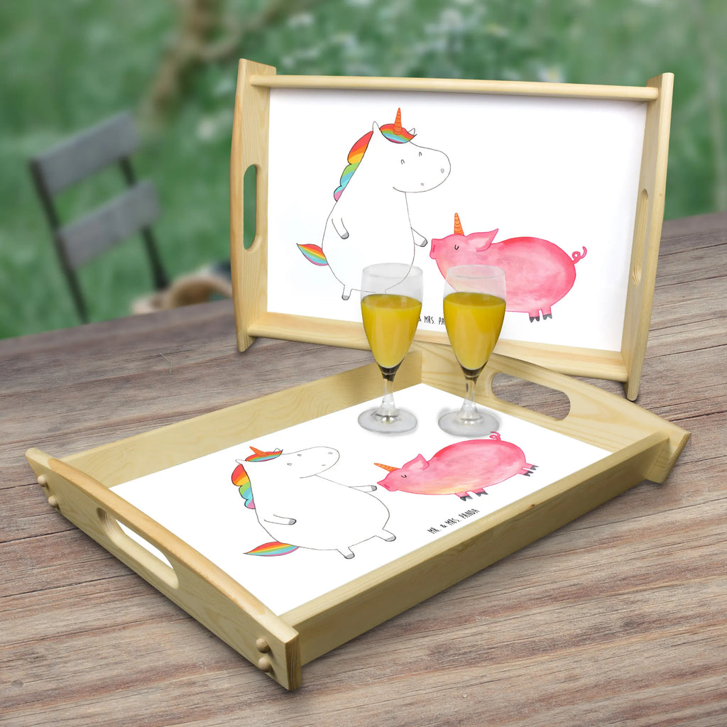 Serving tray unicorn Pig kitchen tray, wooden tray, tray, breakfast tray, serving tray, unicorn, unicorns, Unicorn, piggycorn, girlfriend gift, Friendship, piggy, Pighorn, girlfriend present, funny, Pig, Pigcorn