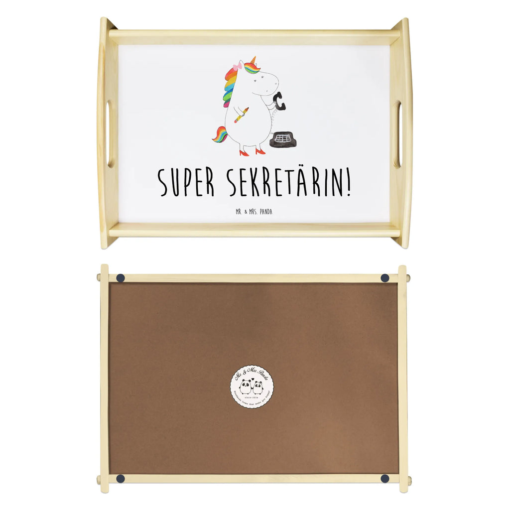 Serviertablett Einhorn Sekretärin Tablett, Frühstückstablett, Küchentablett, Dekotablett, Holztablett, Serviertablett, Einhorn, Einhörner, Einhorn Deko, Unicorn, Büro, Steuerbüro, Sekretärin, Steuerkanzlei, Bürohilfe, Rechtsanwaltsgehilfin, Bürokraft, Rechtsanwältin