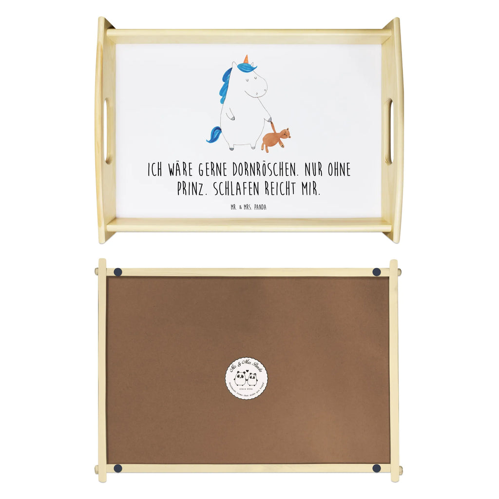 Serving tray unicorn teddy Dekotablett, Holztablett, Serviertablett, Frühstückstablett, Tablett, Küchentablett, Einhorn, Einhörner, Einhorn Deko, Unicorn, Singleleben, Träumen, gute Nacht, schlafen, Freundin, Bett, Single