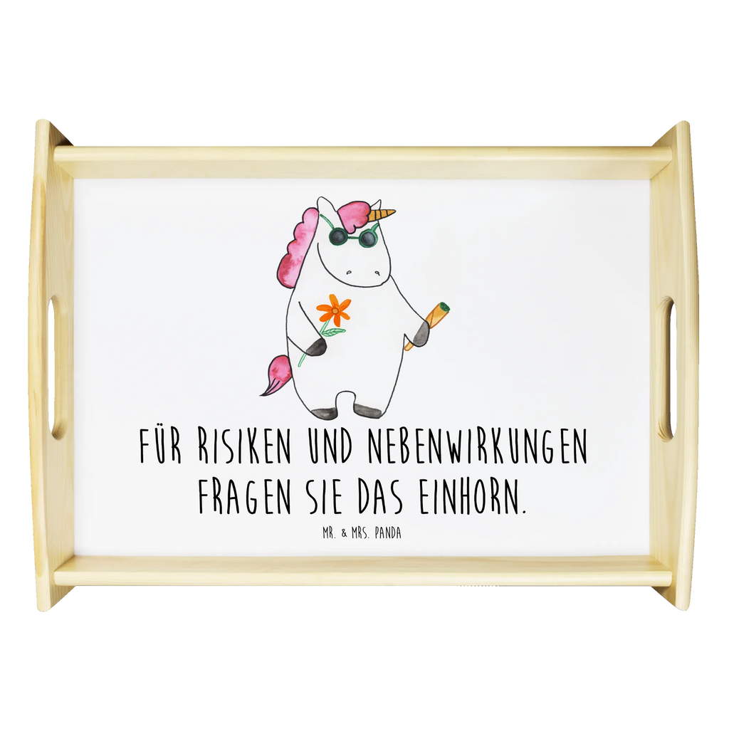 Serviertablett Einhorn Woodstock Dekotablett, Holztablett, Tablett, Küchentablett, Serviertablett, Frühstückstablett, Einhorn, Einhörner, Einhorn Deko, Unicorn, Woodstock, Joint, Alkohol, Party, witzig, Zigarette, Spaß. lustig, Kiffen