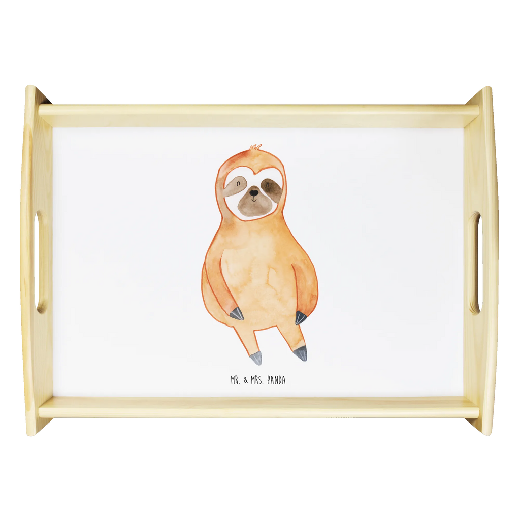 Serving tray sloth Satisfied Küchentablett, Frühstückstablett, Dekotablett, Tablett, Serviertablett, Holztablett, Faultier, Faultier Geschenk, Faultier Deko, glücklich, Glück, Zufriedenheit, Gelassenheit, Lieblingstier, happy, Pause, Faultiere, zufrieden, Ruhe, Frieden, faul, relaxen