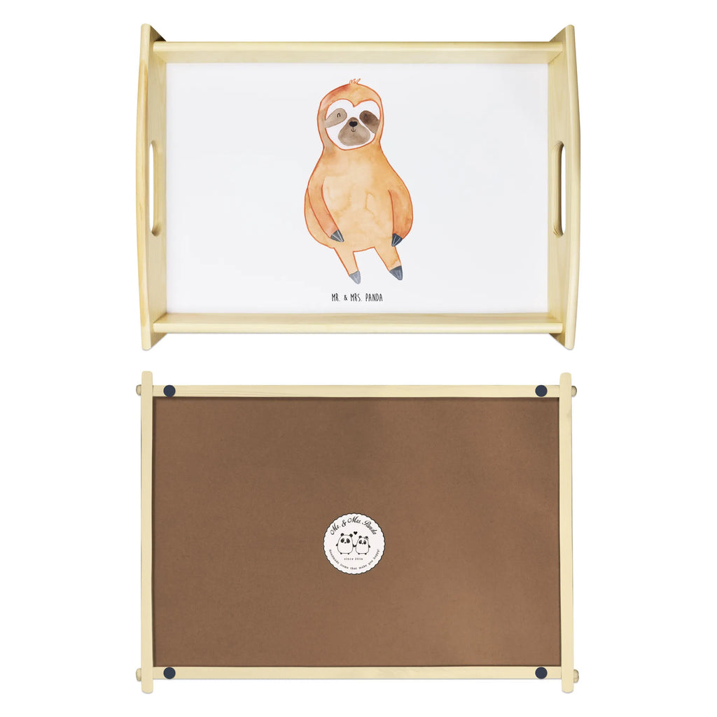 Serving tray sloth Satisfied Küchentablett, Frühstückstablett, Dekotablett, Tablett, Serviertablett, Holztablett, Faultier, Faultier Geschenk, Faultier Deko, glücklich, Glück, Zufriedenheit, Gelassenheit, Lieblingstier, happy, Pause, Faultiere, zufrieden, Ruhe, Frieden, faul, relaxen