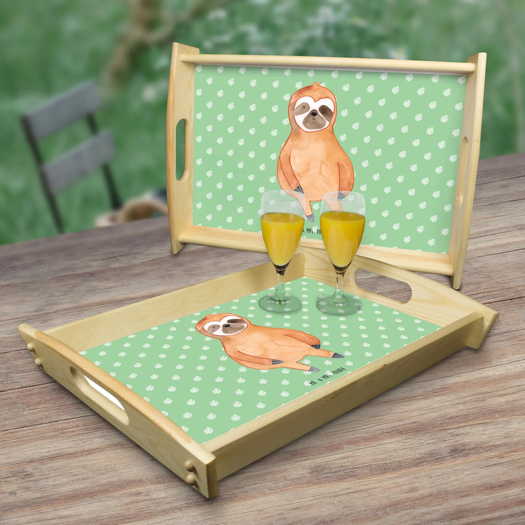 Serving tray sloth Satisfied Küchentablett, Frühstückstablett, Dekotablett, Tablett, Serviertablett, Holztablett, Faultier, Faultier Geschenk, Faultier Deko, glücklich, Glück, Zufriedenheit, Gelassenheit, Lieblingstier, happy, Pause, Faultiere, zufrieden, Ruhe, Frieden, faul, relaxen