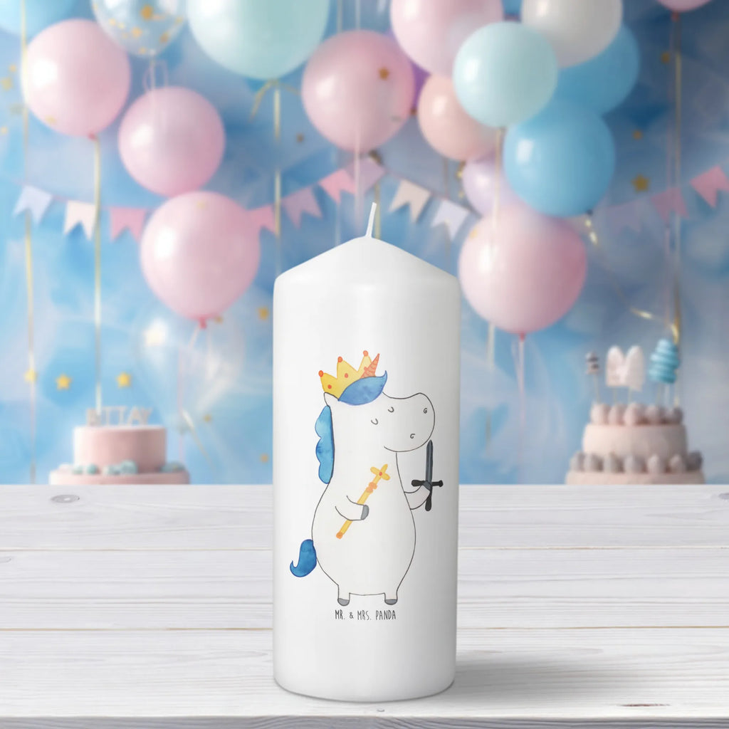 Candle unicorn king with sword Kerze, Taufkerze, Kommunionskerze, Geburtstagskerze, Geschenk Kerze, Taufgeschenk Kerze, Kerze mit Druck, Besondere Kerze, Geschenkidee Kerze, Kerze für Kommunion, Geburtstag Kerze, Kommunion Kerze, Einhorn, Einhörner, Einhorn Deko, Unicorn, König, Ritter, Mittelalter