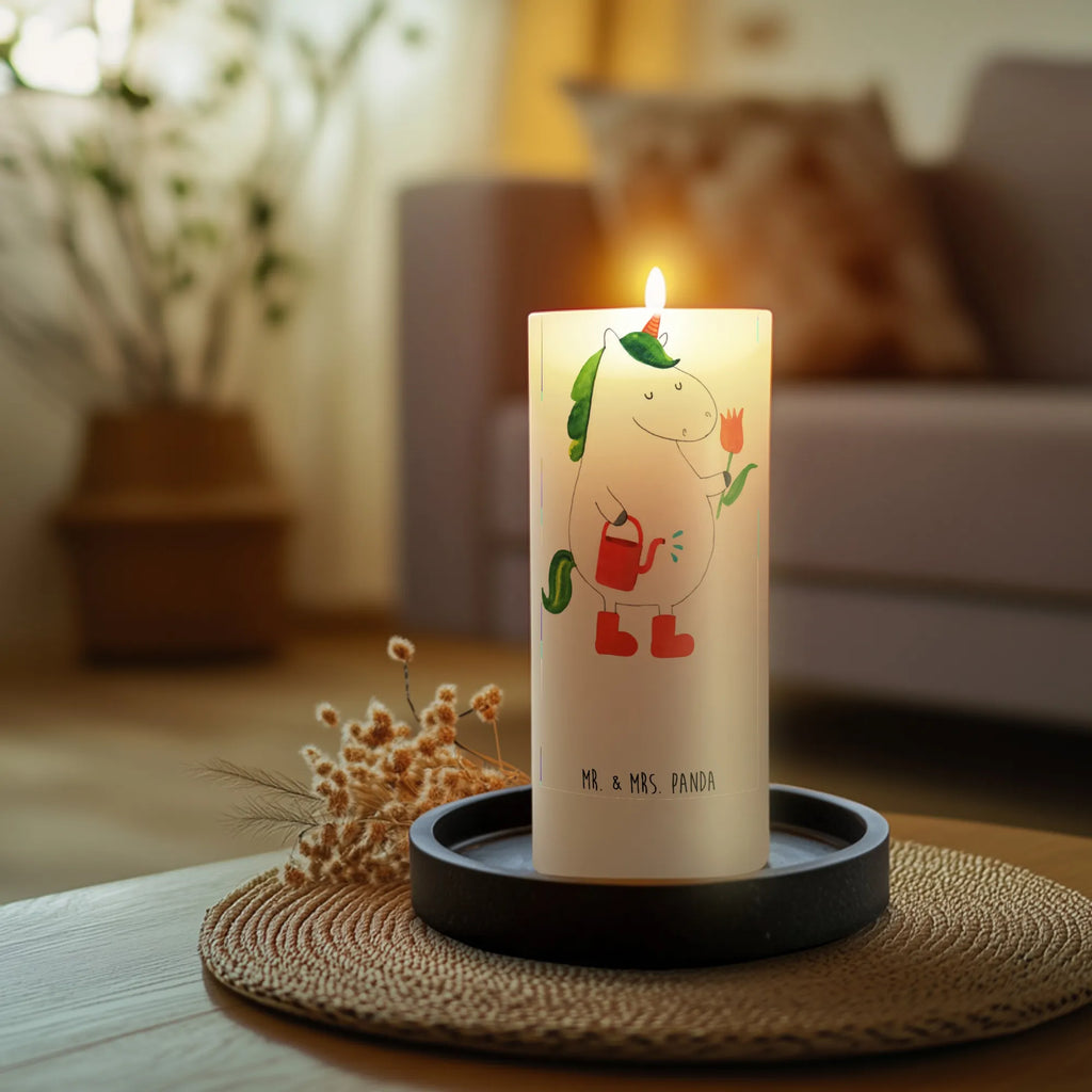 Kerze Einhorn Gärtner Kerze, Taufkerze, Kommunionskerze, Geburtstagskerze, Geschenk Kerze, Taufgeschenk Kerze, Kerze mit Druck, Besondere Kerze, Geschenkidee Kerze, Kerze für Kommunion, Geburtstag Kerze, Kommunion Kerze, Einhorn, Einhörner, Einhorn Deko, Unicorn, Luftballon, Gießkanne, Giesskanne, Lebenslust, Freude, Blume, Freundin, Garten, Stiefel