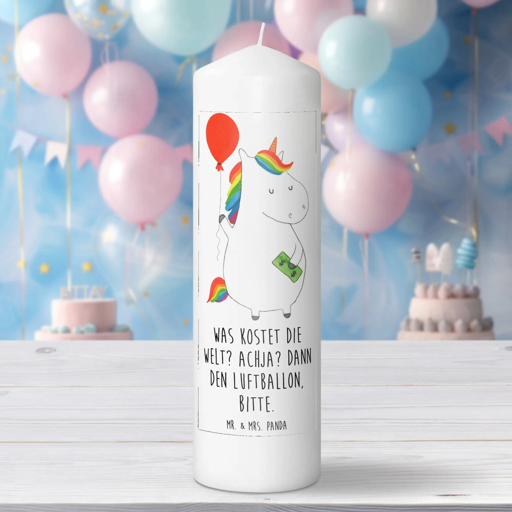 Kerze Einhorn Luftballon Kerze, Taufkerze, Kommunionskerze, Geburtstagskerze, Geschenk Kerze, Taufgeschenk Kerze, Kerze mit Druck, Besondere Kerze, Geschenkidee Kerze, Kerze für Kommunion, Geburtstag Kerze, Kommunion Kerze, Einhorn, Einhörner, Einhorn Deko, Unicorn, Luftballon, Geld, Lebenslust, Freude, Geschenk, Freundin
