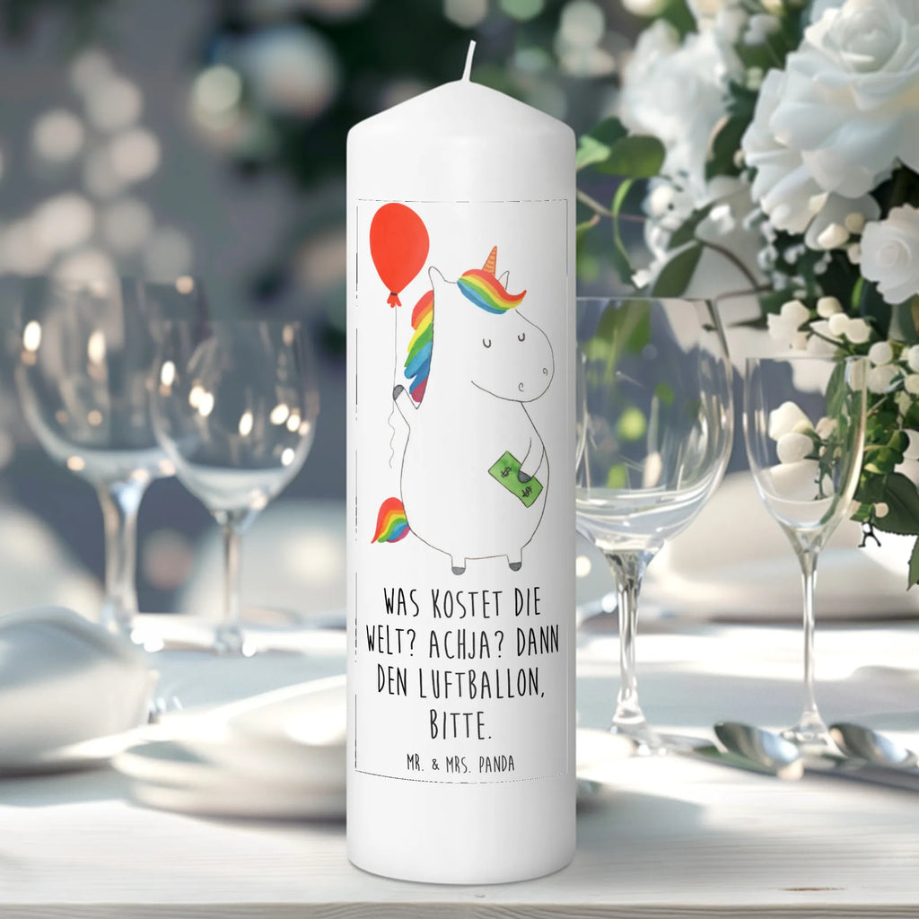 Kerze Einhorn Luftballon Kerze, Taufkerze, Kommunionskerze, Geburtstagskerze, Geschenk Kerze, Taufgeschenk Kerze, Kerze mit Druck, Besondere Kerze, Geschenkidee Kerze, Kerze für Kommunion, Geburtstag Kerze, Kommunion Kerze, Einhorn, Einhörner, Einhorn Deko, Unicorn, Luftballon, Geld, Lebenslust, Freude, Geschenk, Freundin