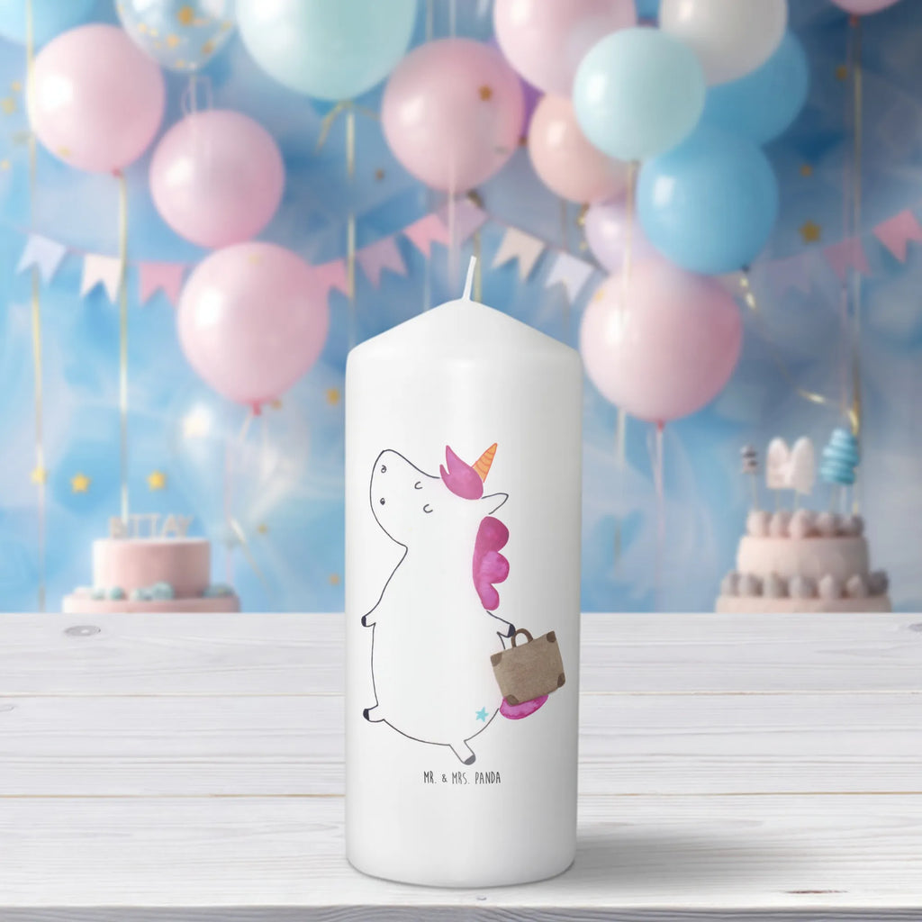 Candle unicorn Suitcase Kerze, Taufkerze, Kommunionskerze, Geburtstagskerze, Geschenk Kerze, Taufgeschenk Kerze, Kerze mit Druck, Besondere Kerze, Geschenkidee Kerze, Kerze für Kommunion, Geburtstag Kerze, Kommunion Kerze, Einhorn, Einhörner, Einhorn Deko, Unicorn, unicorn, Koffer, Verreisen, Reise, Gepäck, Abenteuer, Erwachsen, Kind, albern, Spaß, lustig, witzig