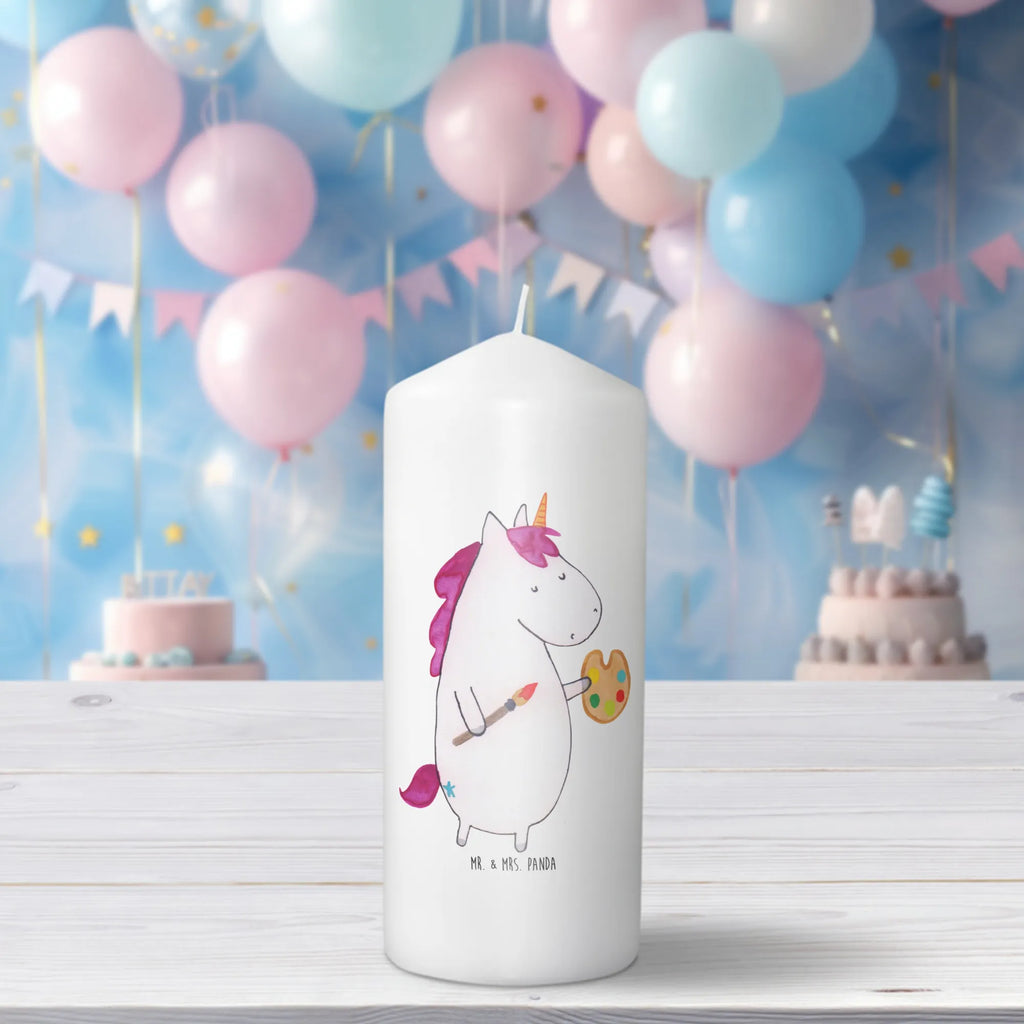 Kerze Einhorn Künstler Geburtstagskerze, Gartenkerze, Laternenkerze, Dinnerkerze, Kerze Mit Spruch, Dekorative Kerze, Erinnerungslicht, Dekokerze, Tafelkerze, Kerze Mit Motiv, Blockkerze, Geburtskerze, Erinnerungskerze, Handgemachte Kerze, Schmuckkerze, Osterkerze, Wunschkerze, Kommunionskerze, Tischkerze, Stumpenkerze, Grosse Kerze, Hochzeitskerze, Weihnachtskerze, Adventskerze, Wachskerze, Bedruckte Kerze, Zylinderkerze, Unicorn, Einhorn, Einhörner, Einhorn Deko, Artist, Maler, Stift, Malen, Zeichnen, Englisch, Künstler, Welt, Pinsel, Geschenk, Farbe