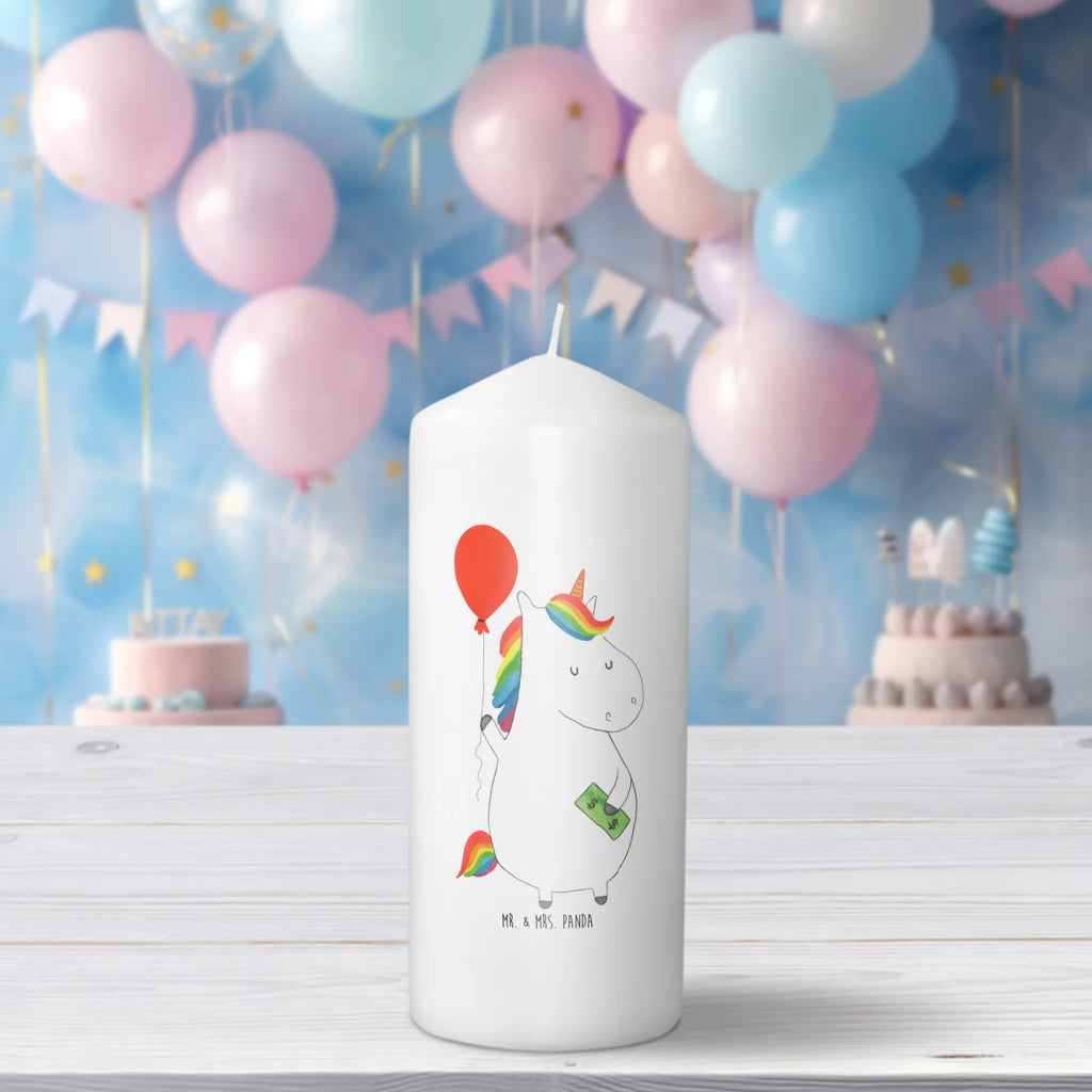 Kerze Einhorn Luftballon Kerze, Taufkerze, Kommunionskerze, Geburtstagskerze, Geschenk Kerze, Taufgeschenk Kerze, Kerze mit Druck, Besondere Kerze, Geschenkidee Kerze, Kerze für Kommunion, Geburtstag Kerze, Kommunion Kerze, Einhorn, Einhörner, Einhorn Deko, Unicorn, Luftballon, Geld, Lebenslust, Freude, Geschenk, Freundin