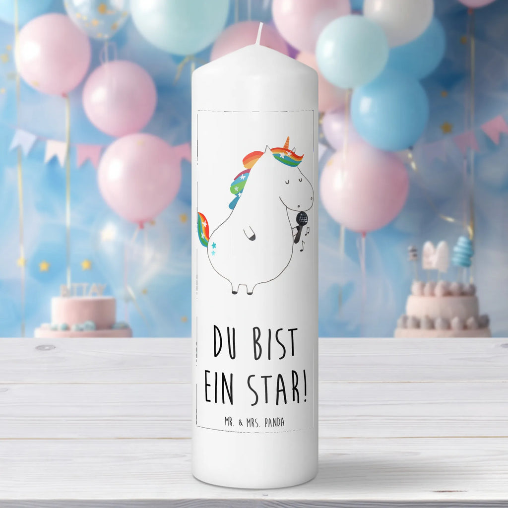 Kerze Einhorn Sänger Kerze, Taufkerze, Kommunionskerze, Geburtstagskerze, Geschenk Kerze, Taufgeschenk Kerze, Kerze mit Druck, Besondere Kerze, Geschenkidee Kerze, Kerze für Kommunion, Geburtstag Kerze, Kommunion Kerze, Einhorn, Einhörner, Einhorn Deko, Unicorn, Glitzer, Konfetti, Party, Geburtstag, Feier, Fest, Disco, Sängerin, Sänger, Freundin