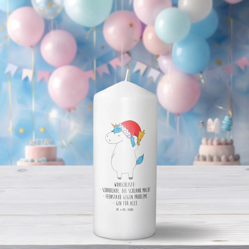 Kerze Einhorn Weihnachtsmann Kerze, Taufkerze, Kommunionskerze, Geburtstagskerze, Geschenk Kerze, Taufgeschenk Kerze, Kerze mit Druck, Besondere Kerze, Geschenkidee Kerze, Kerze für Kommunion, Geburtstag Kerze, Kommunion Kerze, Einhorn, Einhörner, Einhorn Deko, Unicorn, Gin, Schokolade, Schoki, Weihnachten, Weihnachtsmann, Nikolaus, Wunschzettel, Wunschliste, Feenstaub