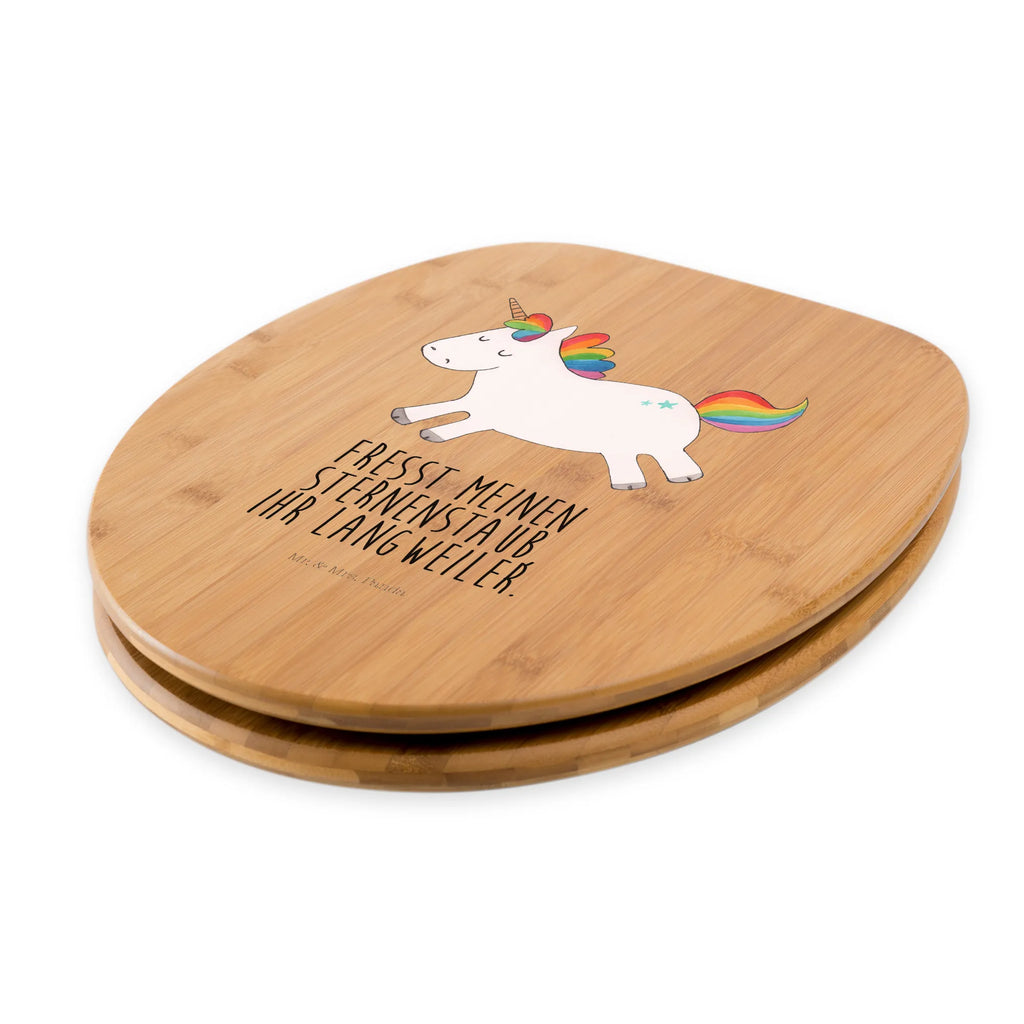 Motif toilet seat unicorn happy toilet cover, wood, toilet seat, toilet, toilet lid, unicorn, unicorns, joy, happy, fun, joy of life, cheerful, funny