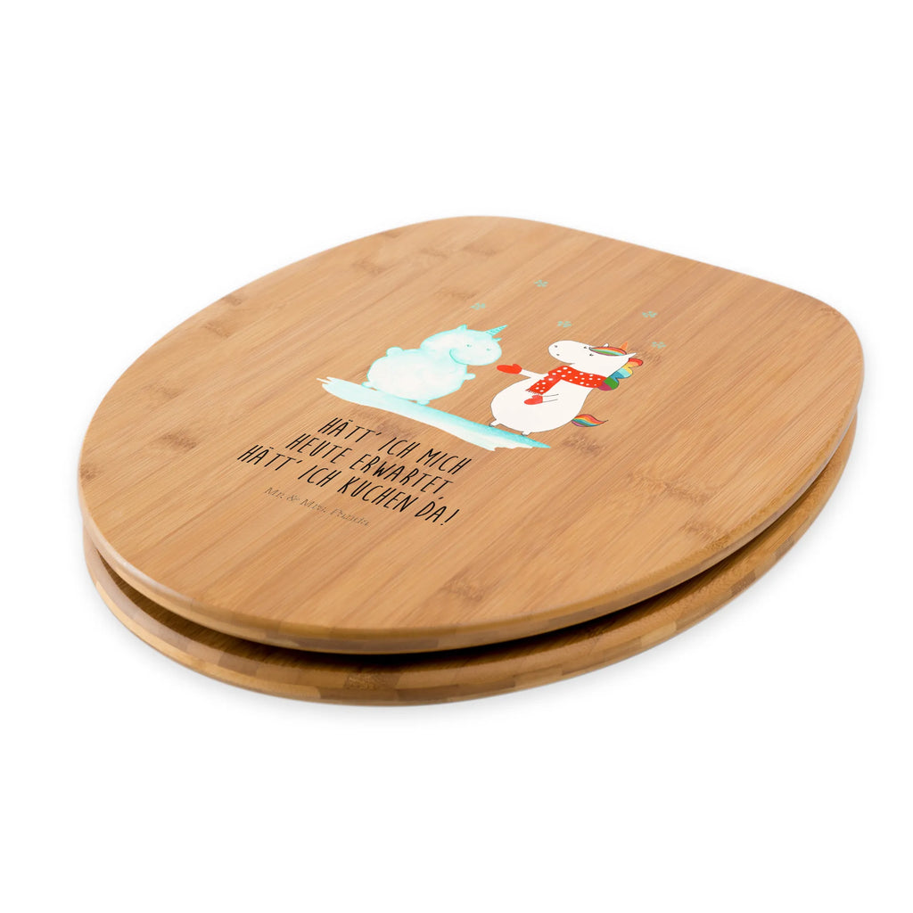 Motif toilet seat unicorn snowman toilet cover, wood, toilet seat, toilet, toilet lid, unicorn, unicorns, winter gift, Gloves, Cap, Christmas Motif, Unicorn, Winter, present, Snow, Cold, X-Mas, Cake, Christmas, Snowman