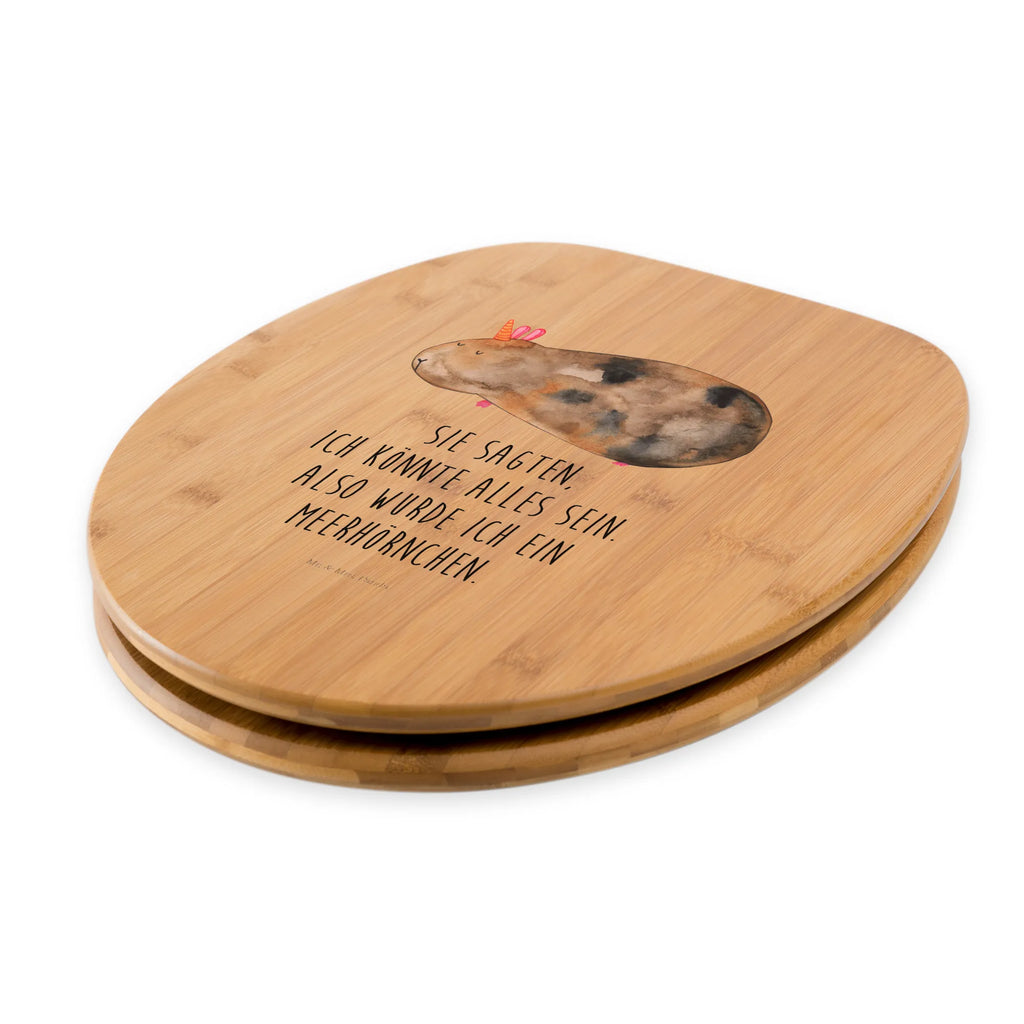 Motiv WC deska sedesowa Jednorożec świnka morska Toilettendeckel, Klobrille, WC-Sitz, Klodeckel, Toilette, Einhorn, Einhörner, Einhorn Deko, Unicorn, Meericorn, Meerschwein, Meerhörnchen, Meerschweinchen