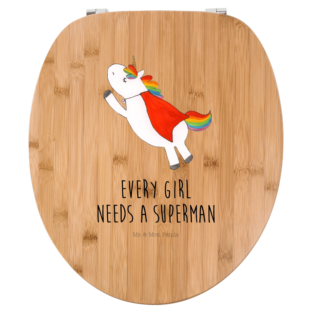 Motiv WC Sitz Einhorn Super WC-Sitz, Toilettendeckel, Klobrille, Klodeckel, Toilette, Einhorn, Einhörner, Einhorn Deko, Unicorn, Freundin, Superheld, Geschenk, Held, Girl, Traummann, Mädchen